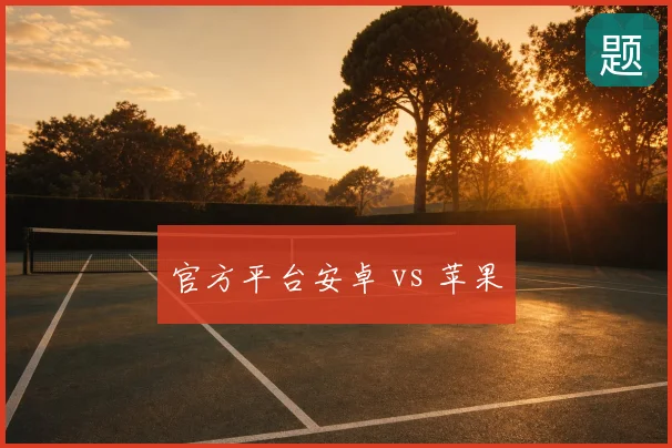 官方平台安卓 vs 苹果